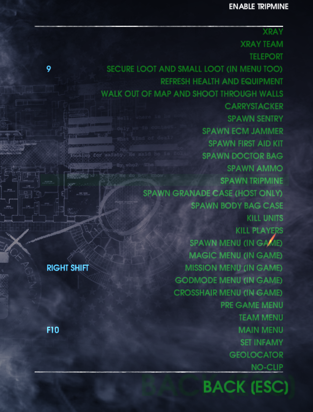 Cheats Mod